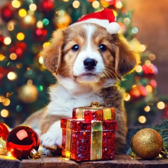 christmas-dog-photo